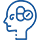 Icon of a pill bottle with a prohibition sign indicating substance abuse disorder